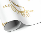 Golden Coaches Cinderella Princess Royal Magic Cadeaupapier (Rol Hoek)