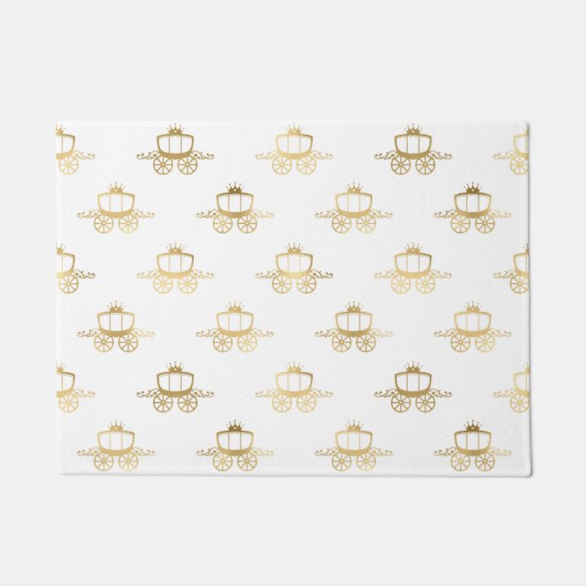 Golden Coaches Cinderella Princess Royal Magic Deurmat (Voorkant)