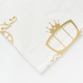 Golden Coaches Cinderella Princess Royal Magic Fleece Deken (Hoek)