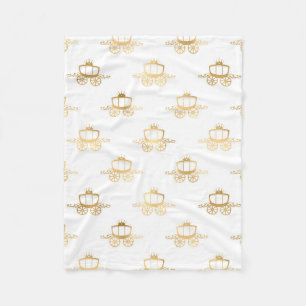 Golden Coaches Cinderella Princess Royal Magic Fleece Deken