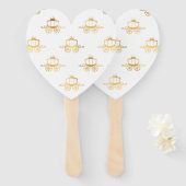 Golden Coaches Cinderella Princess Royal Magic Handwaaier (Voorkant en achterkant)