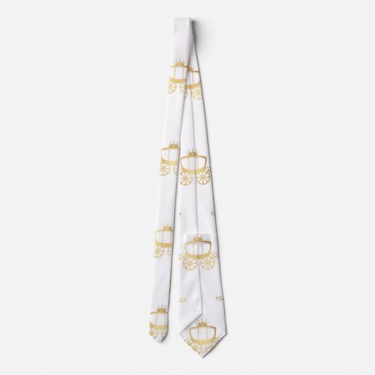 Golden Coaches Cinderella Princess Royal Magic Stropdas (Achterkant)