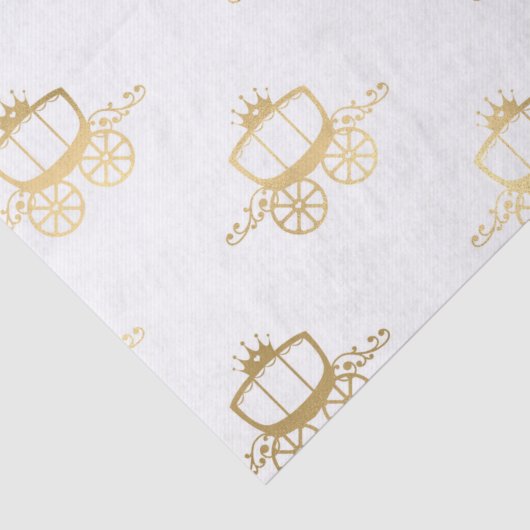 Golden Coaches Cinderella Princess Royal Magic Tissuepapier (Detail)