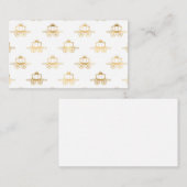 Golden Coaches Cinderella Princess Royal Magic Visitekaartje (Voorkant / Achterkant)