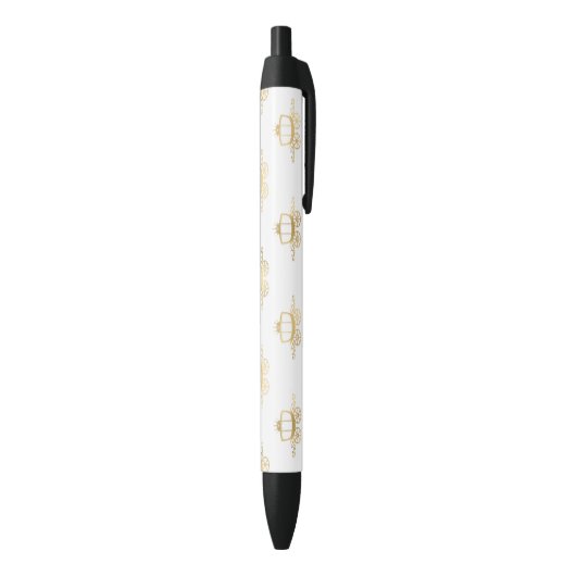 Golden Coaches Cinderella Princess Royal Magic Zwarte Inkt Pen (Achterkant (Verticaal))