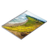 Golden Coastline in Bloom Notitieboek (Linkerzijde)