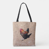 Golden Cockerel Rooster all over bag Tote Bag (Achterkant)