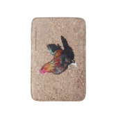 Golden Cockerel Rooster bathmat Badmat (Voorkant Verticaal)