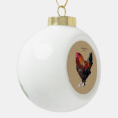 Golden Cockerel Rooster ornament (Links)