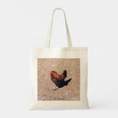 Golden Cockerel Rooster tote bag (Achterkant)