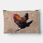 Golden Cockerel Rooster zipper bag Etui (Achterkant)