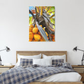 Golden Coconuts Canvas Afdruk (Insitu (Slaapkamer))
