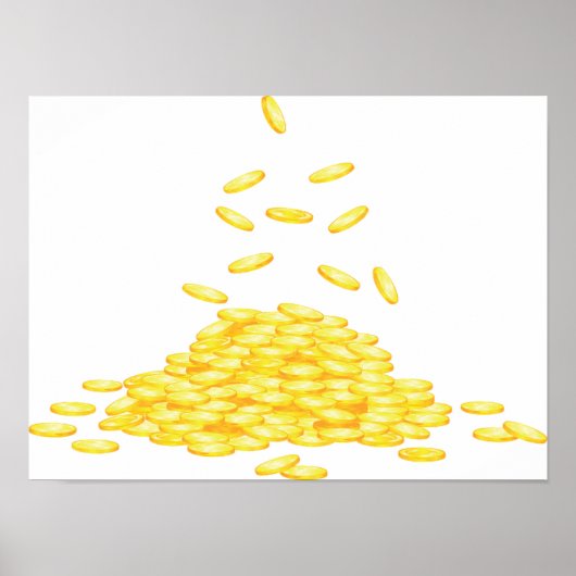 Golden Coins Poster (Voorkant)