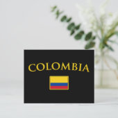 Golden Colombia Briefkaart (Staand voorkant)