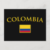 Golden Colombia Briefkaart (Voorkant)