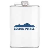 Golden Colorado Alsjeblieft Heupfles (Voorkant)