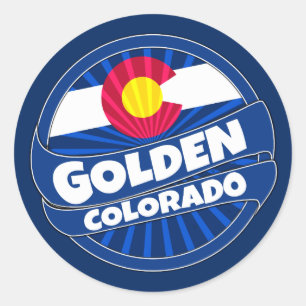 Golden Colorado brak stickers uit