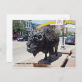 Golden Colorado Briefkaart (Voorkant / Achterkant)