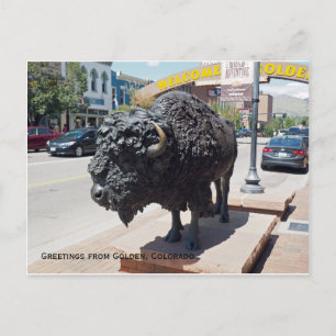 Golden Colorado Briefkaart