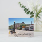 Golden Colorado Briefkaart (Staand voorkant)