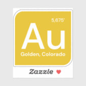 Golden, Colorado Sticker - AU Sticker (Vel)