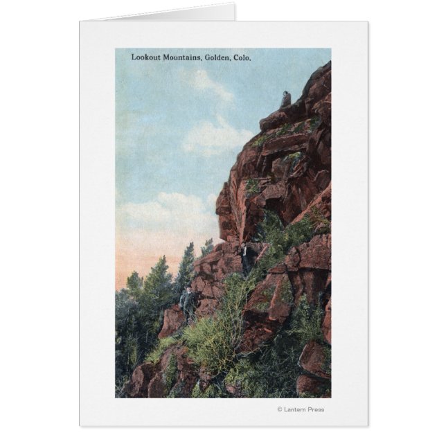 Golden, Colorado - Uitzicht voor de uitkijk van be (Voorkant)