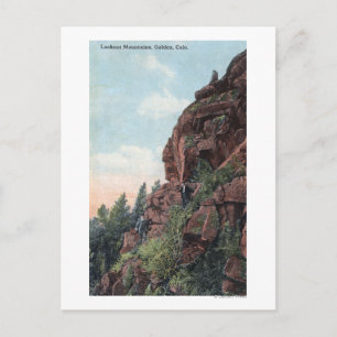 Golden, Colorado - Uitzicht voor de uitkijk van be Briefkaart