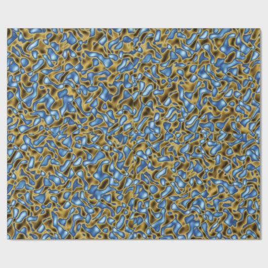 Golden colours pattern  cadeaupapier (Vlak)