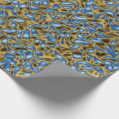 Golden colours pattern  cadeaupapier (Hoek)