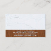 Golden Commercial Building Logo Visitekaartje (Achterkant)