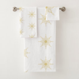 Golden Compass Star Bad Handdoek