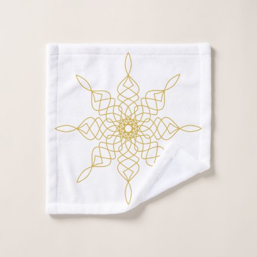 Golden Compass Star Bad Handdoek (Wasdoekje)