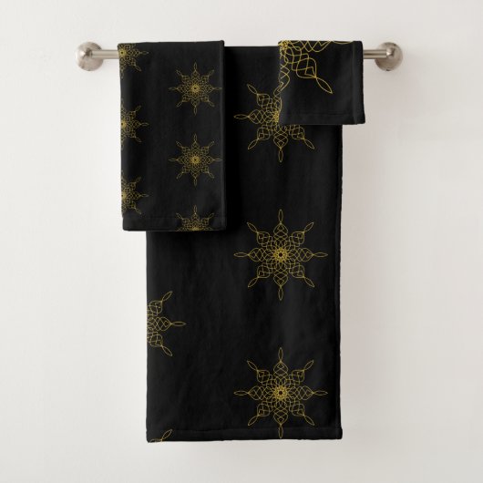 Golden Compass Star Bad Handdoek (Insitu)