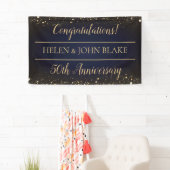 Golden Confetti 50e Jubileum banner (Insitu)