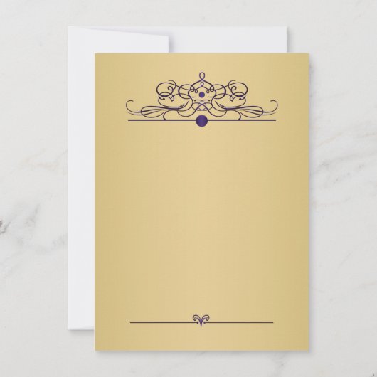 Golden confetti 90th Birthday Party Invitation Kaart (Achterkant)