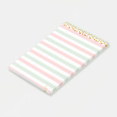 Golden Confetti- en pastolkleuren op maat Post-it® Notes (Schuin)