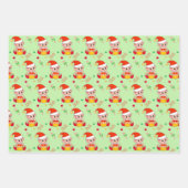 Golden Confetti, kerstmis, Nutcracker Inpakpapier Vel (Voorkant 2)