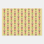 Golden Confetti, kerstmis, Nutcracker Inpakpapier Vel (Voorkant 3)