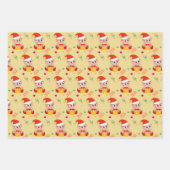 Golden Confetti, kerstmis, Nutcracker Inpakpapier Vel (Voorkant 2)