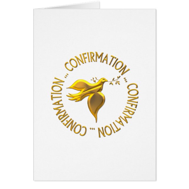 Golden Confirmation en Heilige Geest (Voorkant)