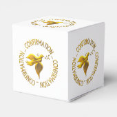 Golden Confirmation en Heilige Geest Bedankdoosjes (Achterkant)
