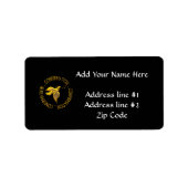 Golden Confirmation en Heilige Geest Etiket (Voorkant)