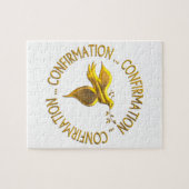 Golden Confirmation en Heilige Geest Legpuzzel (Horizontaal)