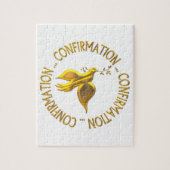 Golden Confirmation en Heilige Geest Legpuzzel (Verticaal)