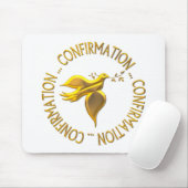 Golden Confirmation en Heilige Geest Muismat (Met muis)