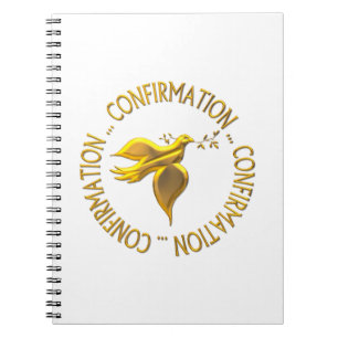 Golden Confirmation en Heilige Geest Notitieboek