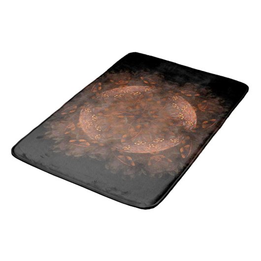 Golden Copper Shimmer Bath Mat (Gekanteld)