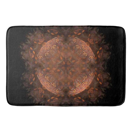 Golden Copper Shimmer Bath Mat (Voorkant)