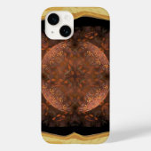 Golden Copper Shimmer Case-Mate iPhone Case (Achterkant)