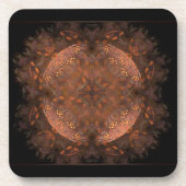 Golden Copper Shimmer Onderzetter (Voorkant)